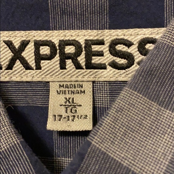 Express plaid button down - Picture 2 of 4